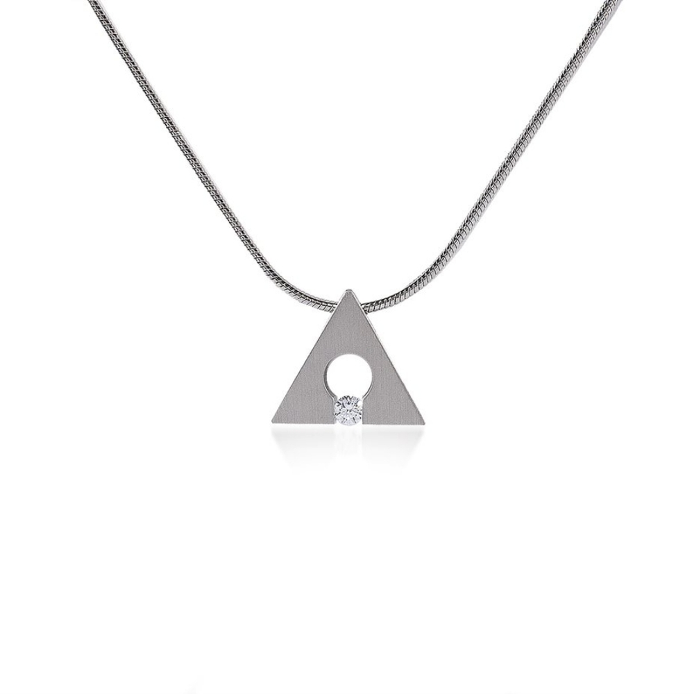 B.Tiff Triangle Pendant